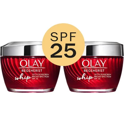 Olay Regenerist Whip Face Moisturizer with SPF 25 (1.7 oz., 2 pk.) | Sam's Club
