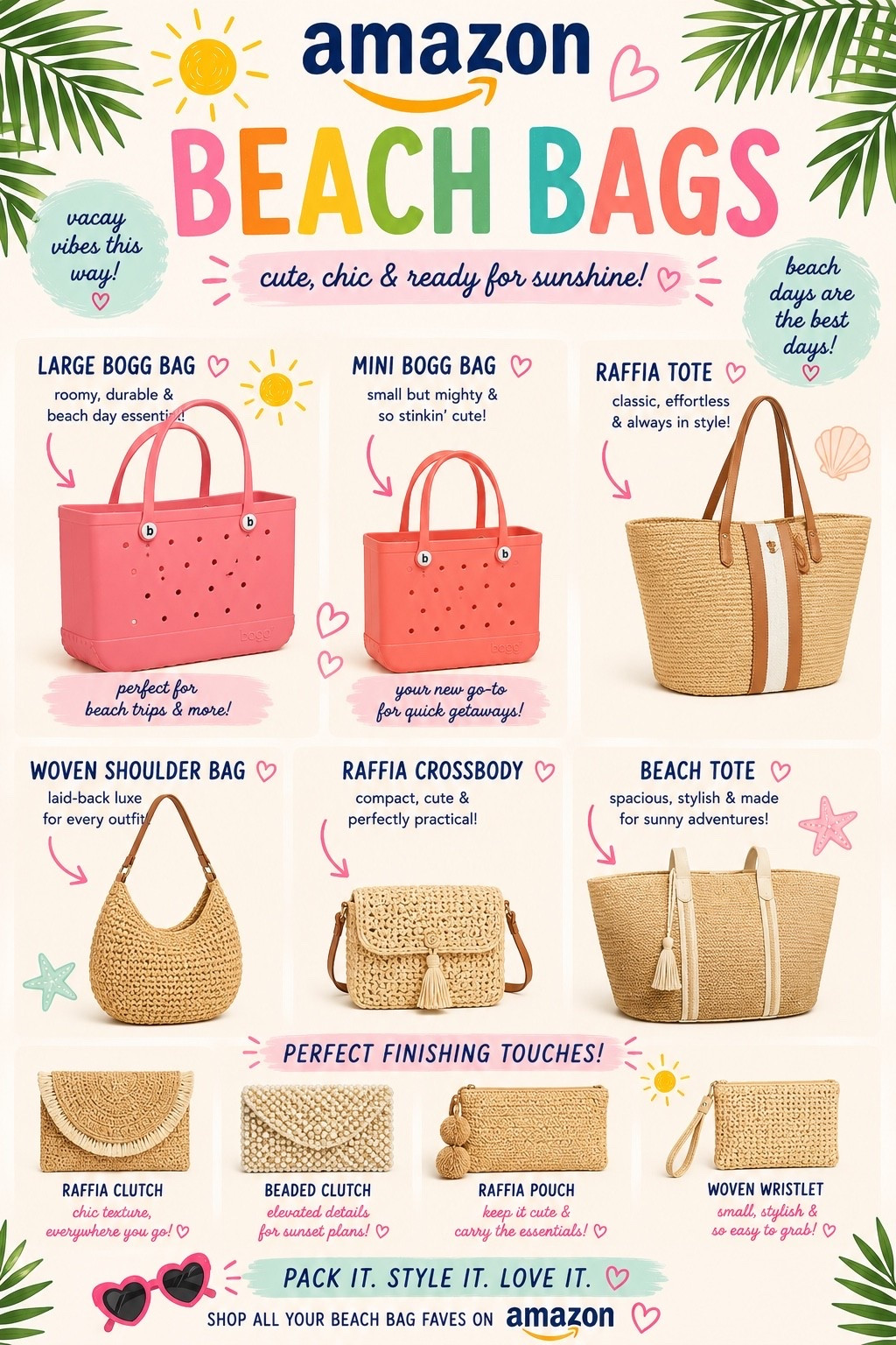 LOVE MY BOGG BAG! Especially because waterproof 💦 But also linked some more super cute summer totes & bags for all occasions! 👛👜😍☀️ #LTKsummer #LTKbags #LTKsummerbags #LTKpurse #LTKsummertote #LTKtotebags #LTKvacation

#LTKSaleAlert #LTKSeasonal #LTKBeauty