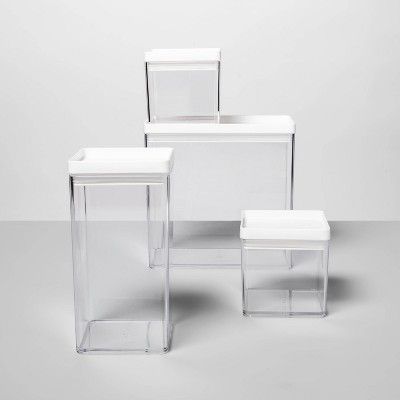 4pc Square Canister Set - Made By Design&#8482; | Target