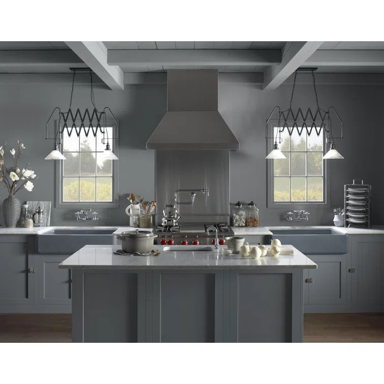 Whitehaven® 36" L x 22" W Double Basin Farmhouse/Apron Kitchen Sink | Wayfair North America