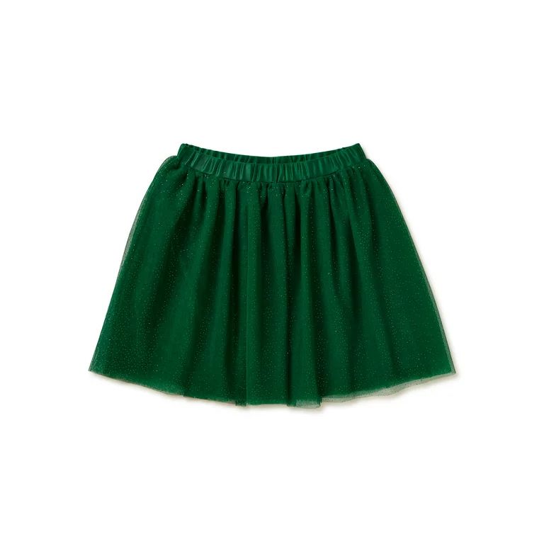 St. Patrick’s Day Girls Foil Mesh Skirt, Sizes 4-18 | Walmart (US)