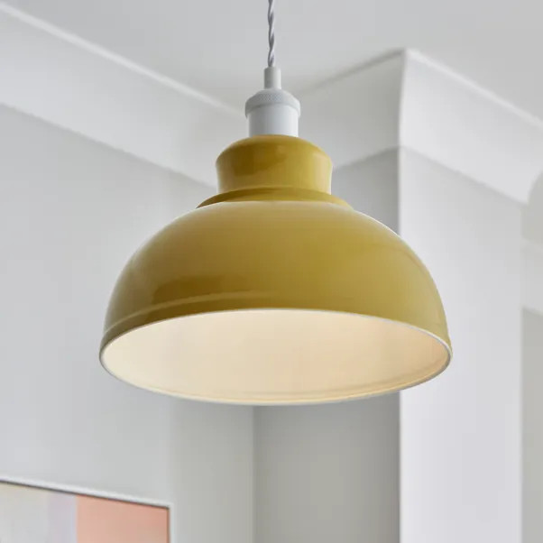 Galley Gloss Easy Fit Pendant Shade | Dunelm