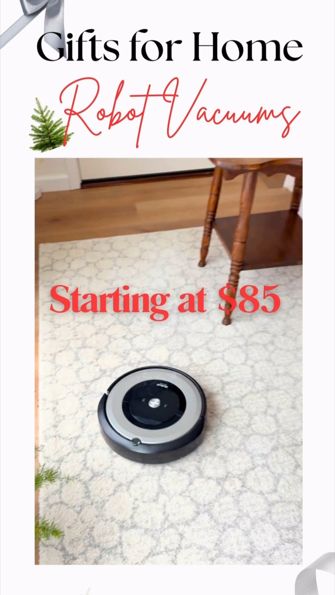 Sophie (my iRobot) is hard at work sweeping… while I’m over here sipping coffee and pretending I trained her myself. ☕️💁‍♀️
Put your feet up, take a coffee break, and let the robot do the chores. Starting at just $85—yes please!
Treat yourself and snag one for someone who could use a little hands-free magic in their life.
✨ Get yours now!

#HomeDeals #HolidayGifts #CleaningMadeEasy #iRobot #CozyHomeVibes #Farmhouse40Finds #GiftIdea #GiftGuide2025 #DailyHomeInspo #ModernCottageStyle #CleanHouseHappyLife #CoffeeBreakTime

#LTKdayinmylife #LTKGiftGuide #LTKHoliday