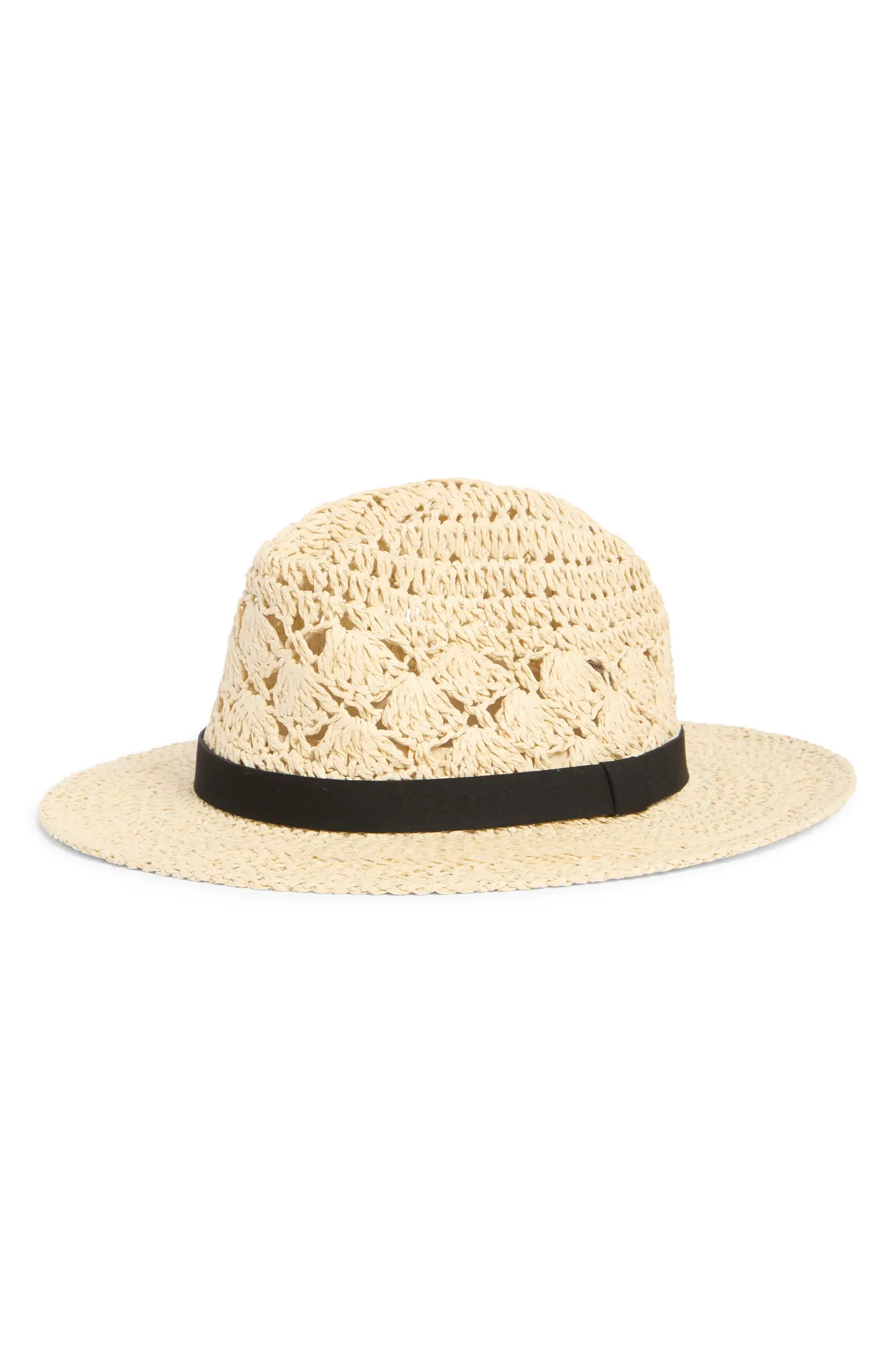 Packable Open Weave Panama Hat | Nordstrom