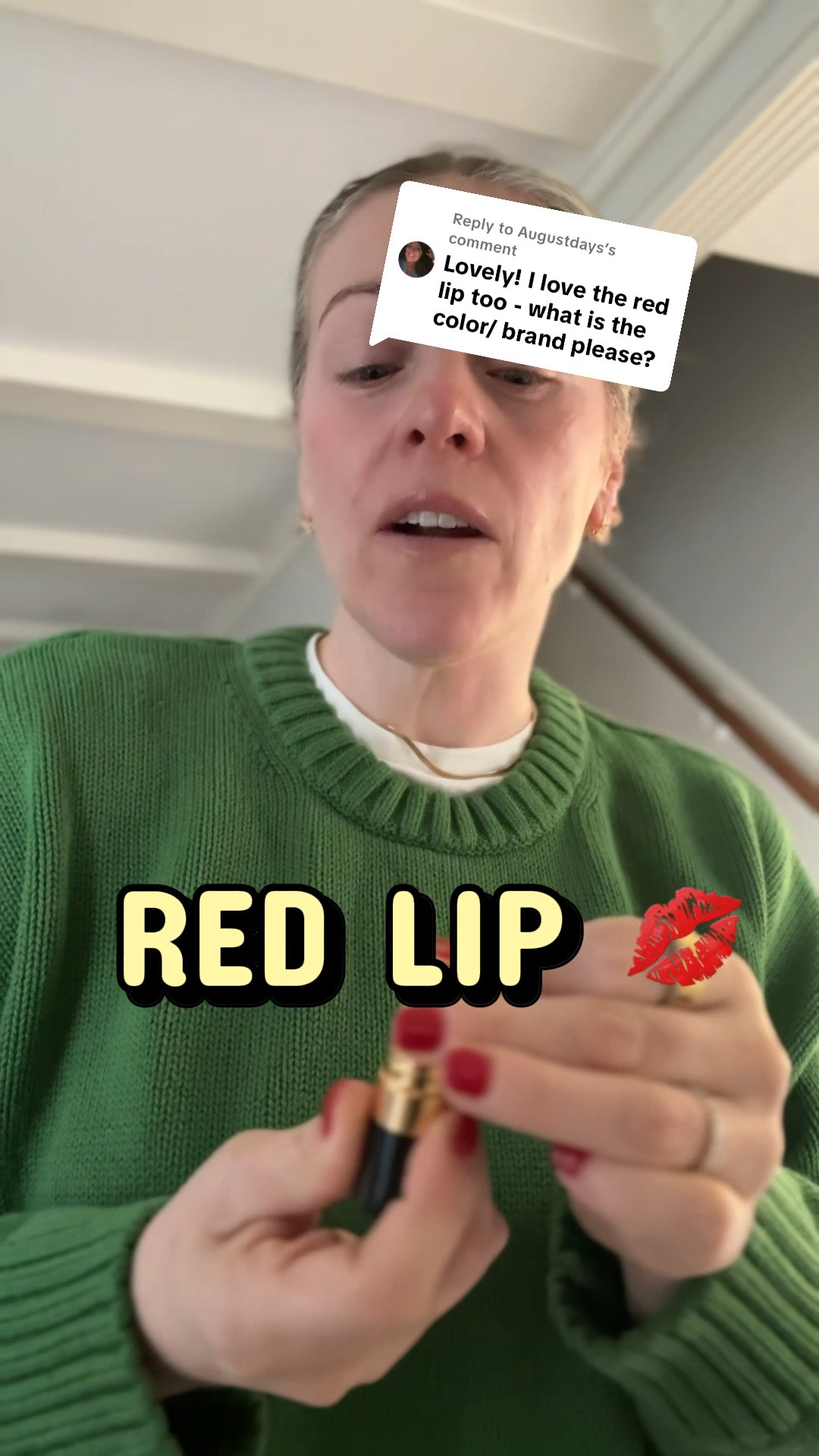 fav red lip stick!

#LTKOver40 #LTKBeauty