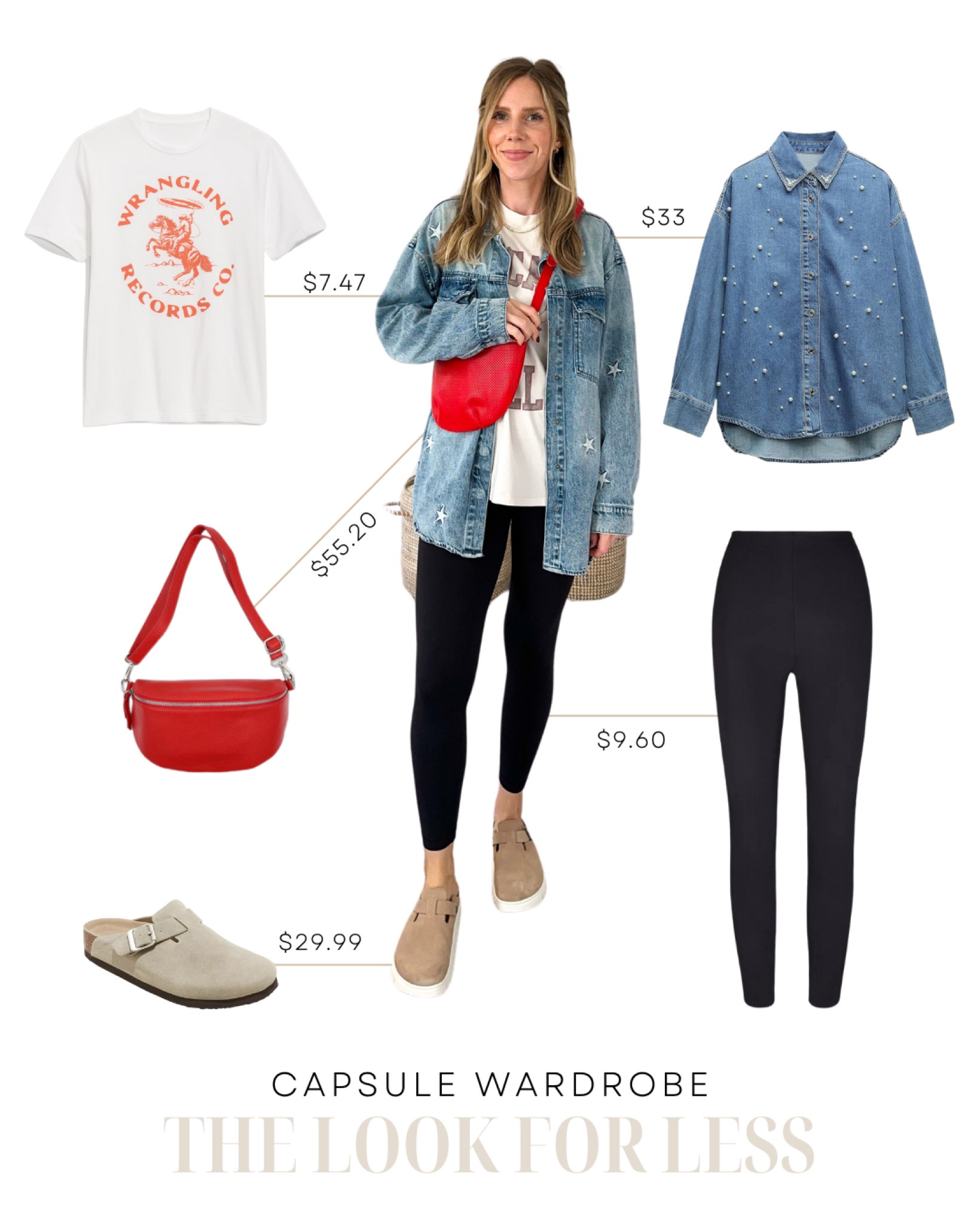 Get today’s capsule wardrobe outfit look for less 

#LTKStyleTip #LTKFindsUnder50