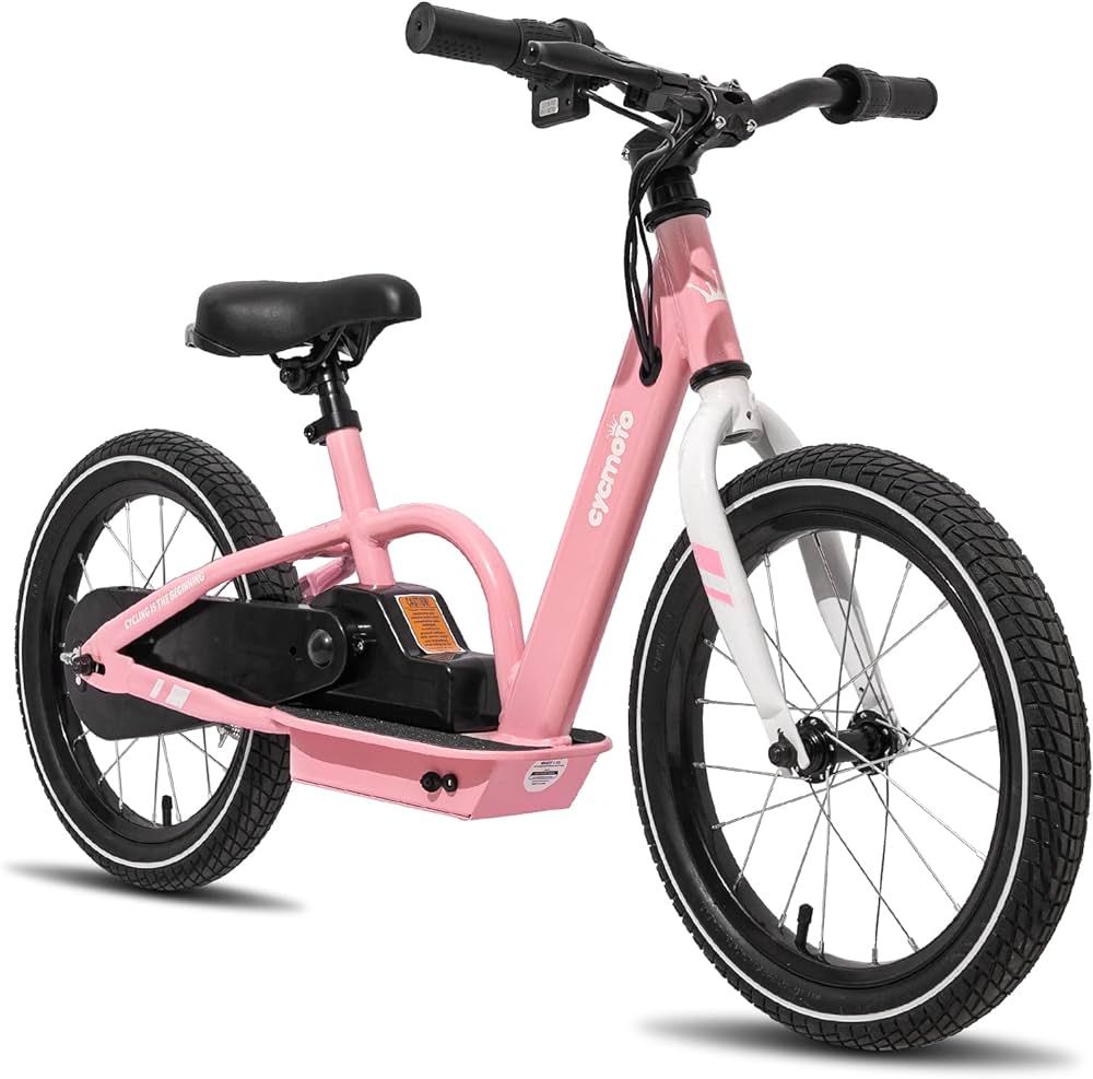 JOYSTAR 16 Inch Electric Balance Bike for Kids Ages 5-8 Years Old Boys & Girls, 21V 80W Kids EBik... | Amazon (US)