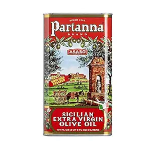 Partanna Extra Virgin Olive Oil, 101-Ounce Tin | Amazon (US)