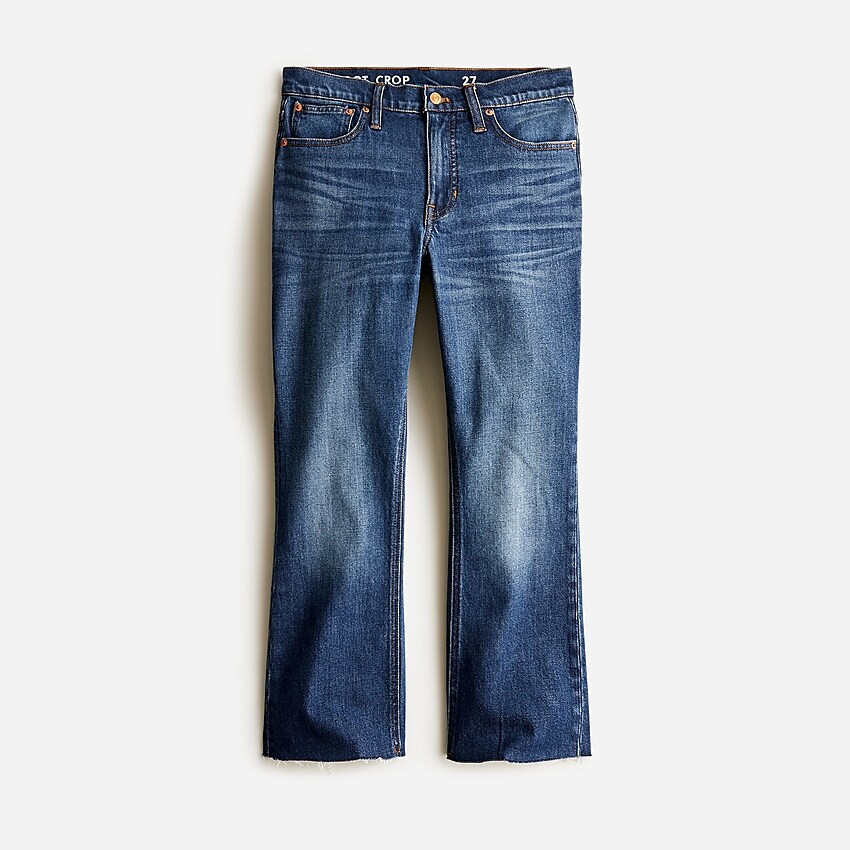 9" demi-boot crop jean in Lantern wash | J. Crew US