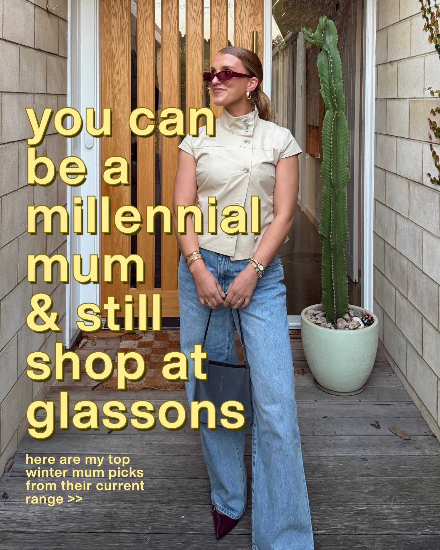 In my late teens and early twenties, I was an avid @glassons shopper - then I had a kid and somewhere along the way I told myself I wasn’t cool (or young 😅) enough to shop there anymore. Well, I’m here to tell you I was very wrong! 

This week, I was friend/fashion icon @emkellywears’s plus one to their event with Fashion Journal. In the lead up, we were gifted an outfit to wear + another on the night. I couldn’t believe how much they’ve stepped up their quality and offering - with many products using a large percentage if not all, of natural fibres 🌿

There were so many things I could see myself wearing. The price points were also unreal - $40 for an 100% cotton knit cardigan 🤩🤩🤩 Not sponsored, just want to share as I know sometimes as a mum in your 20’s/early 30’s you can feel like you have no idea how or where to dress anymore!!!!! Here are some of my top pics for winter and some inspo for how I’d style them. 

👇🏻💌 Comment COOL MUM and I’ll send the link straight to your inbox