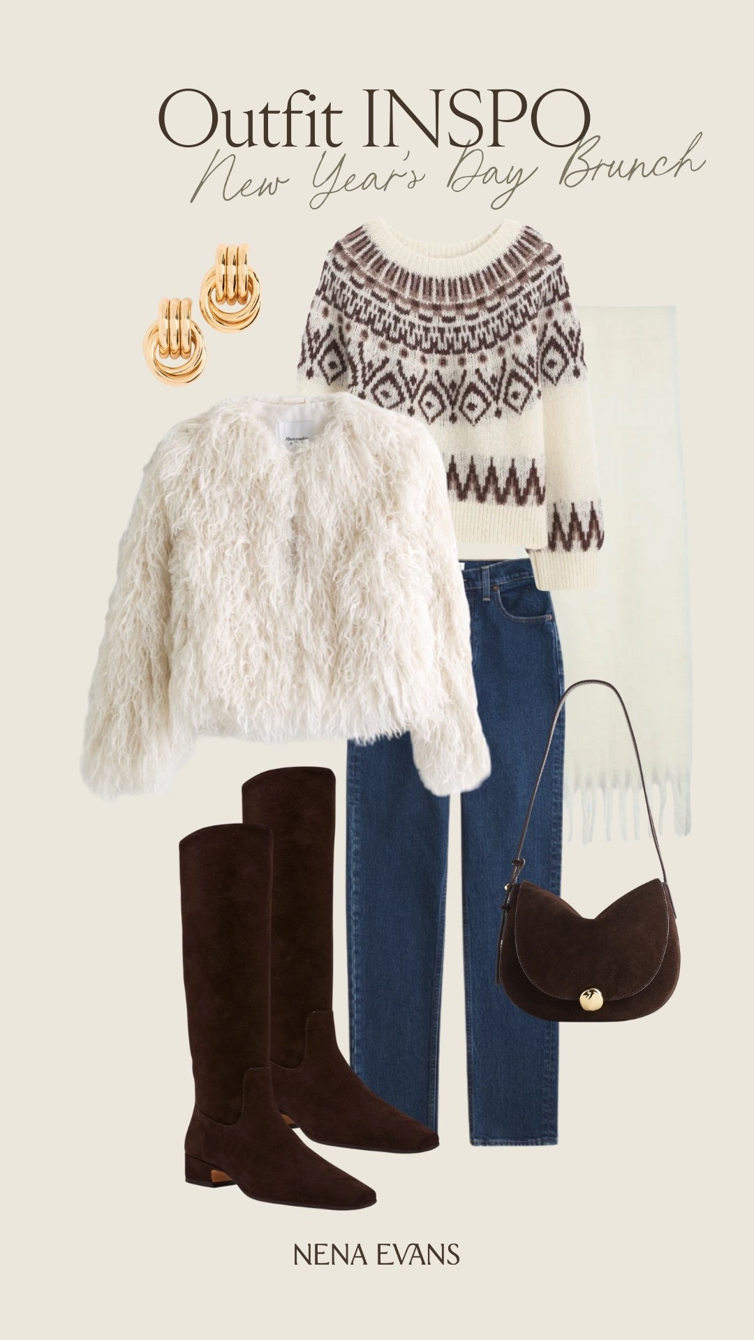 NYE Outfit Idea ✨ New Year’s Day Brunch What to wear Outfit inspo Winter outfit Winter fashion Casual outfit

#LTKSeasonal #LTKFindsUnder100 #LTKHoliday