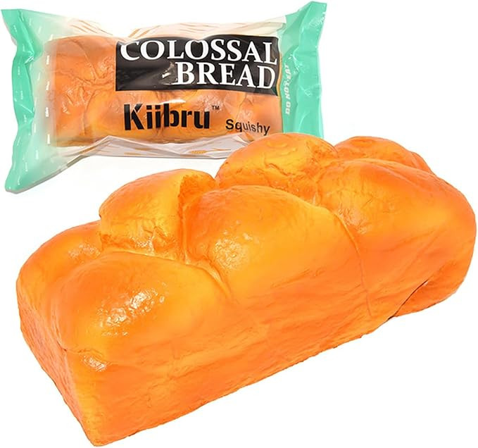 Squishy English Bread 7.9" Colossal Slow Rising Squishies Scented Toy | Amazon (US)