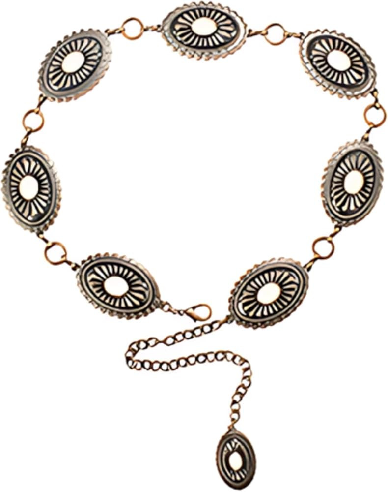 ARIAT Women's Center Stone Concho Lobster Claw Clasp Belt | Amazon (US)