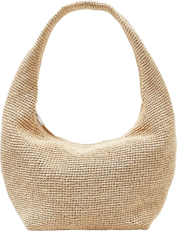 COS Mini Raffia Sling Bag | Nordstrom | Nordstrom
