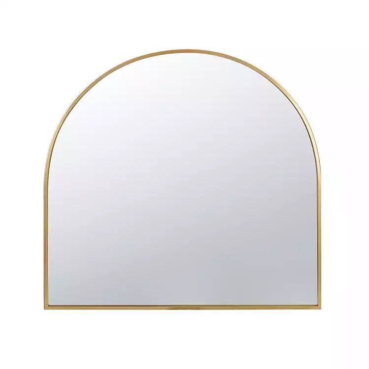 Golden Wide Arched Wall Mirror | Kirkland's Home