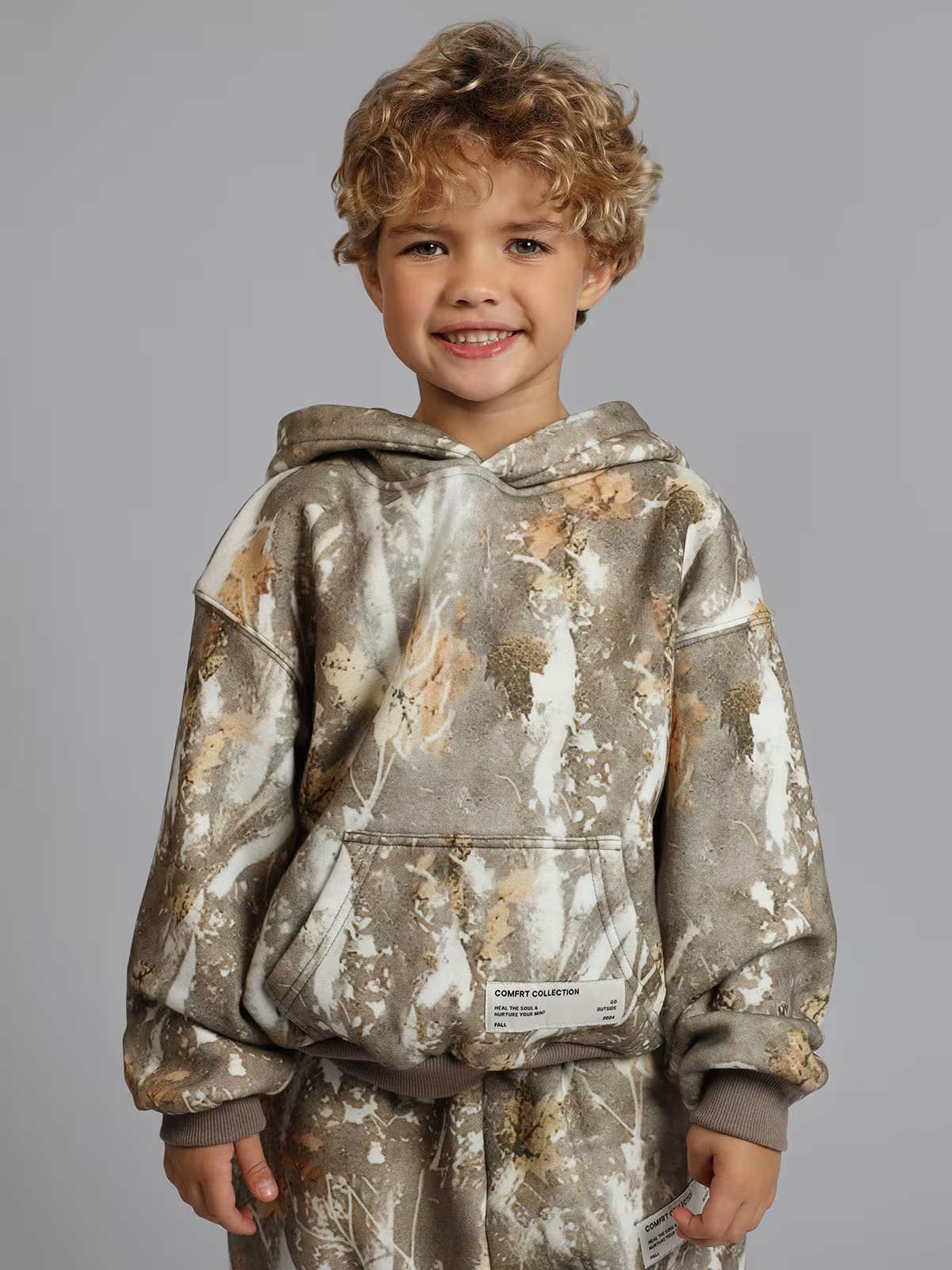 Camo Kids Hoodie | Comfrt
