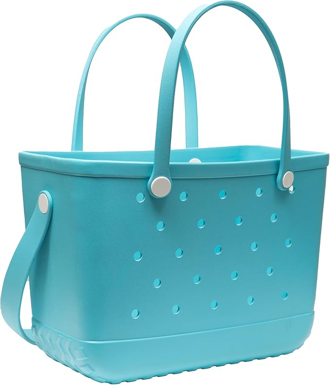 UPGRADED !!! Large Universal Beach & Grocery Tote Bag with Shoulder Strap Plus FREE Clear Zipped ... | Amazon (US)