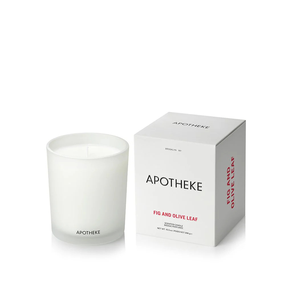 Fig and Olive Leaf Classic Candle | Apotheke Co