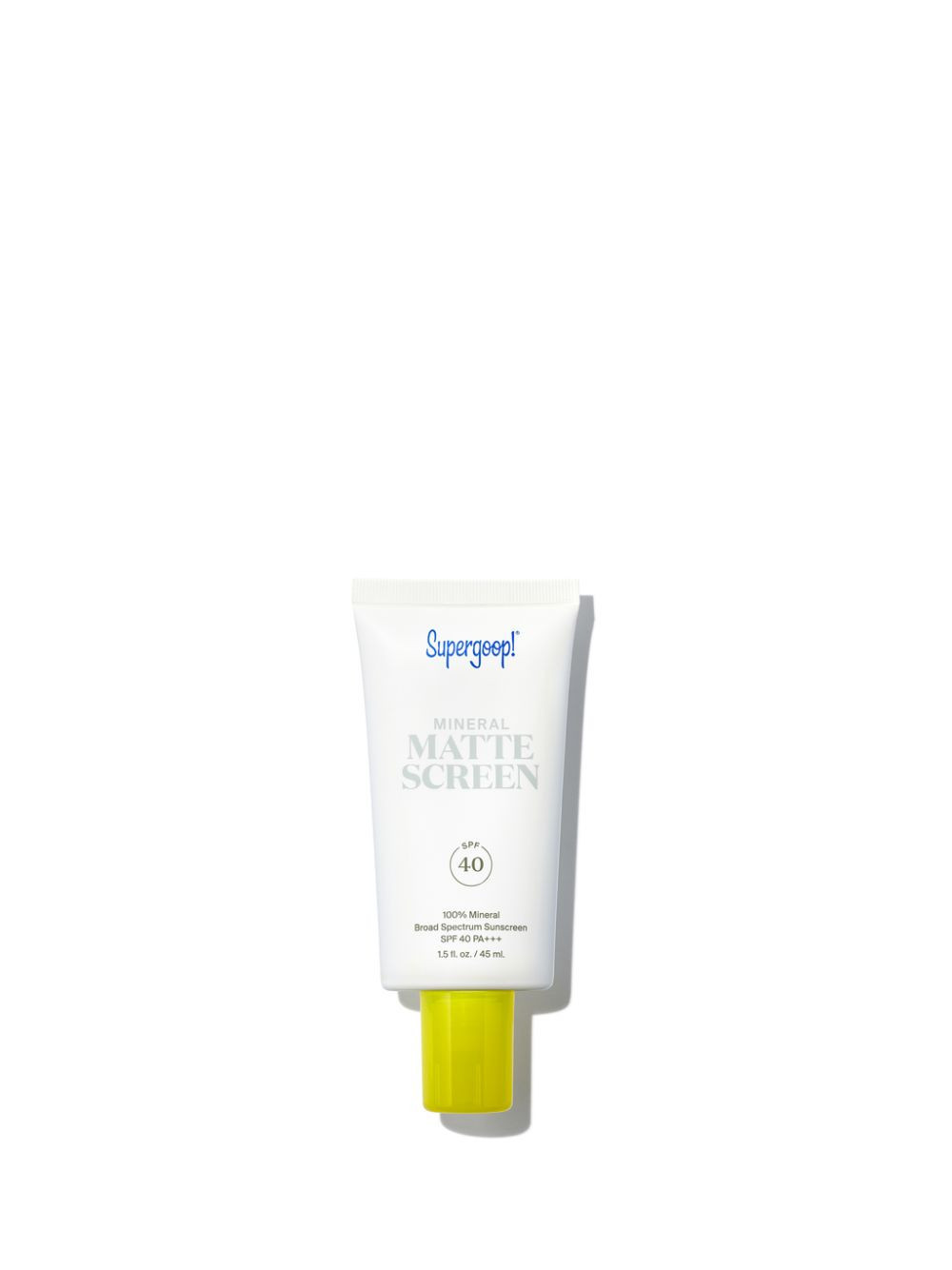 Supergoop! Mineral Mattescreen SPF 40 Pa+++ | Violet Grey