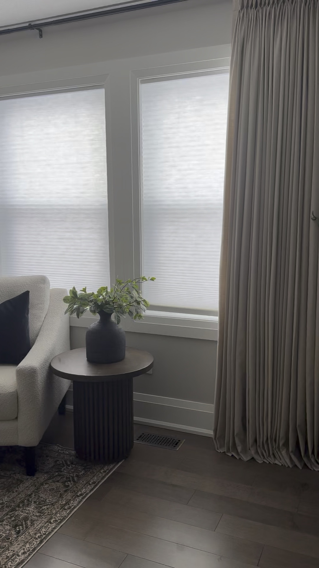 My new primary drapes are simply amazing. Color is Eucalyptus. Linen and pleated makes them look so luxurious!  Beautiful. Got mine lined with memory pleating 

#LTKSaleAlert #LTKHome #LTKSeasonal