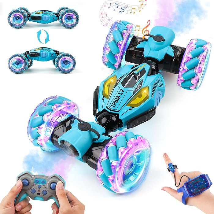 Gesture Sensing RC Stunt Car - Boys Toys Age 6-12 Year Old for Birthday Gifts, 2.4GHz 4WD Remote ... | Amazon (US)