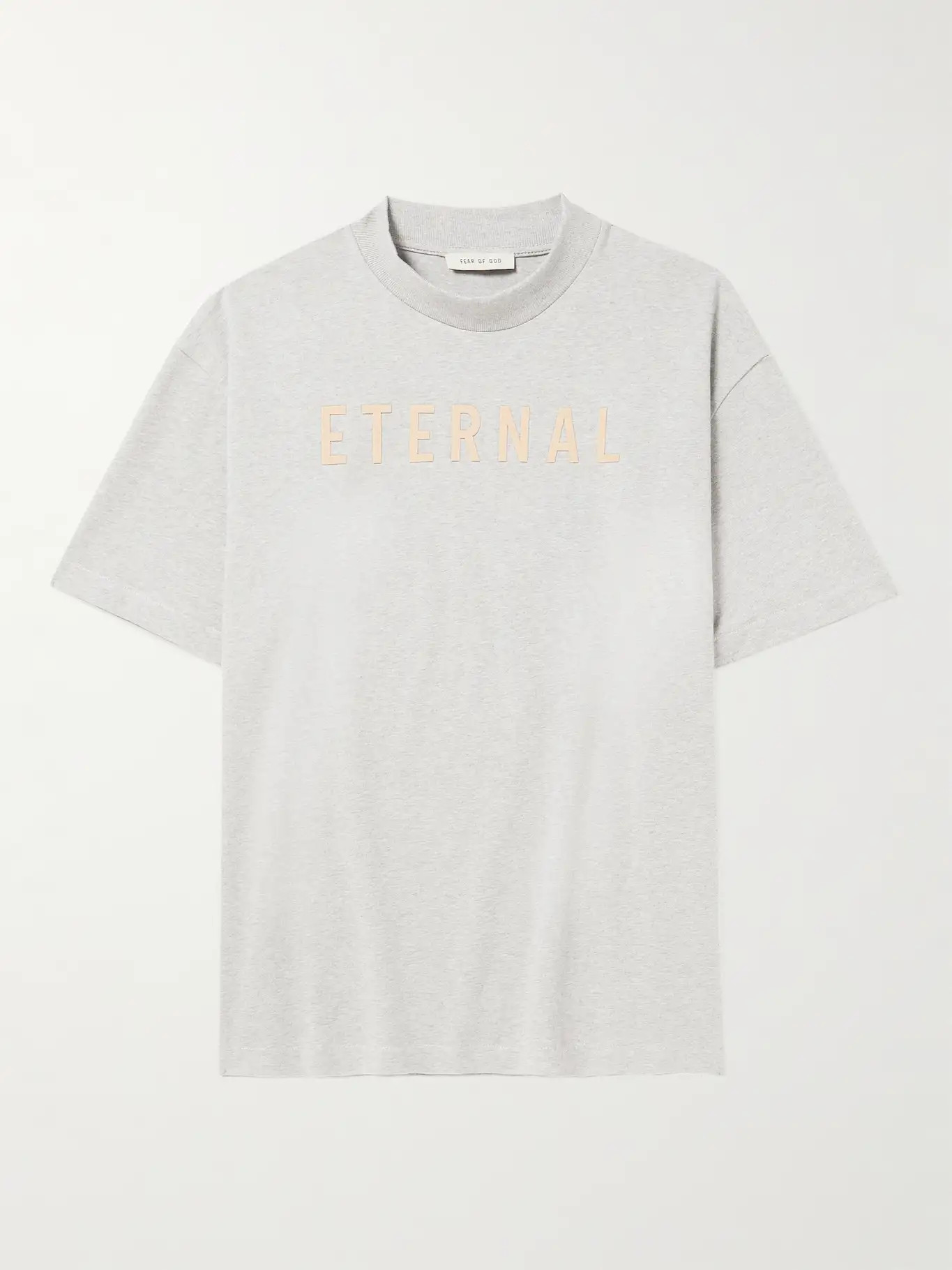 Logo-Flocked Cotton-Jersey T-Shirt | Mr Porter (US & CA)