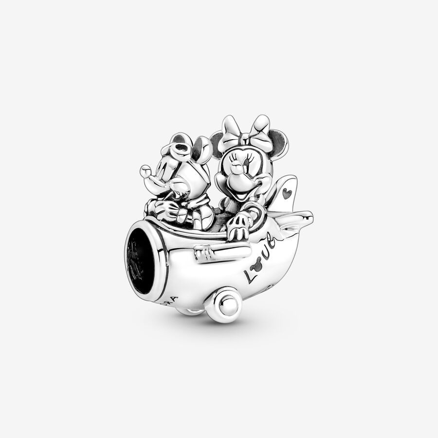 Disney Mickey Mouse & Minnie Mouse Airplane Charm | Pandora (US)