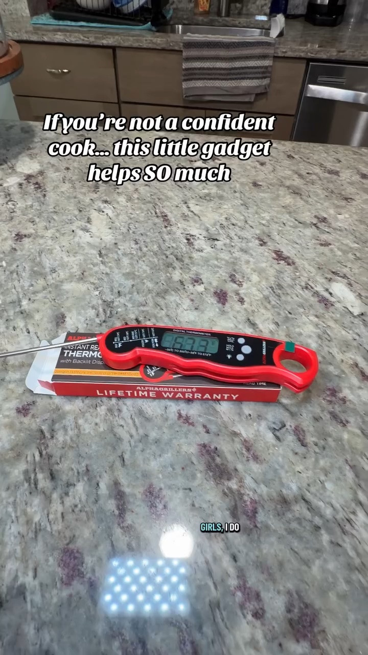 As someone who is definitely not a professional cook… this little gadget has helped me SO much. #m#meatthermometerk#kitchengadgetseasycookinghack Alpha Grillers