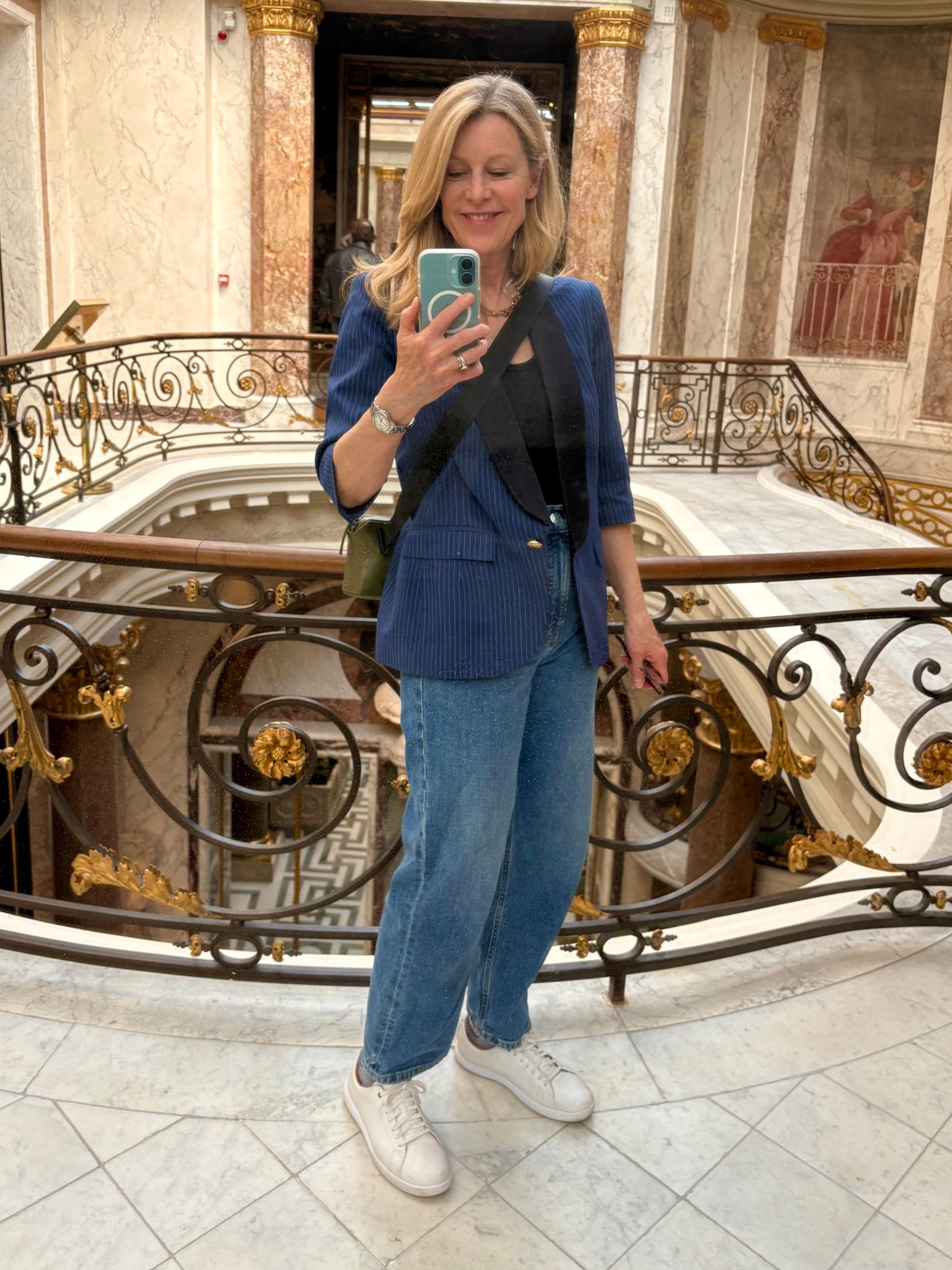 Vacation Outfitts
A blazer & Paris ~ an easy pairing to elevate your outfit. Make sure to wear comfy shoes. You’ll be walking a lot. 

This was my first visit to the Musée Jacquemart-André which has one of best private collections of art works in Paris — set in a beautiful 19th-century mansion. And the cafe is gorgeous. Go for tea and cake after your tour. 

#LTKStyleTip #LTKOver40 #LTKTravel