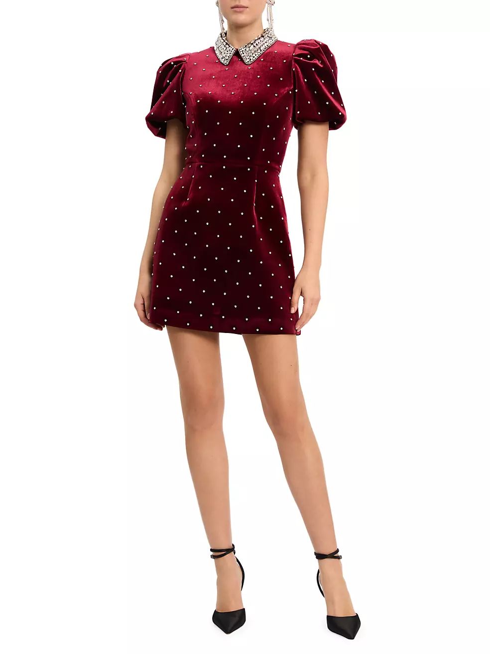 Rebecca Vallance Vanessa Embellished Minidress | Saks Fifth Avenue