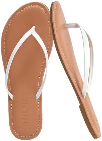CUSHIONAIRE Cora Flip Flops for Women | Vacation Beach Essentials | Casual Women Footwear Sandals... | Amazon (US)