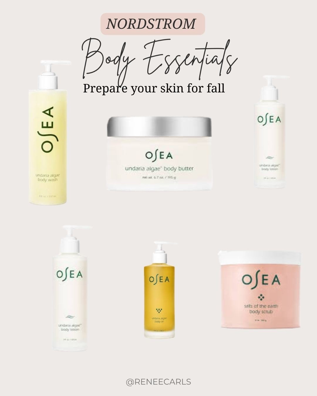 Keep your skin glowing and moisturized into the fall with these luxurious body products from OSEA! 😍

#LTKBeauty