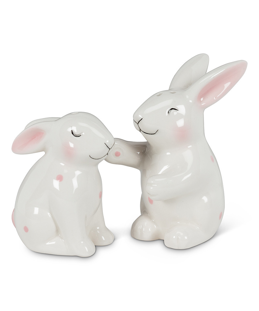 Abbott Salt and Pepper Shakers - Polka Dot Bunny Salt & Pepper Shakers | Zulily