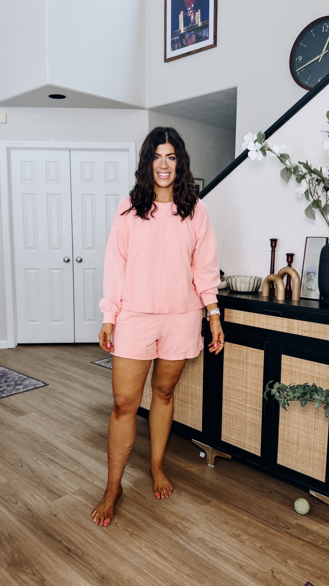 Aerie try on
In a medium sweatshirt and medium shorts 

#LTKTall #LTKMidsize #LTKSaleAlert
