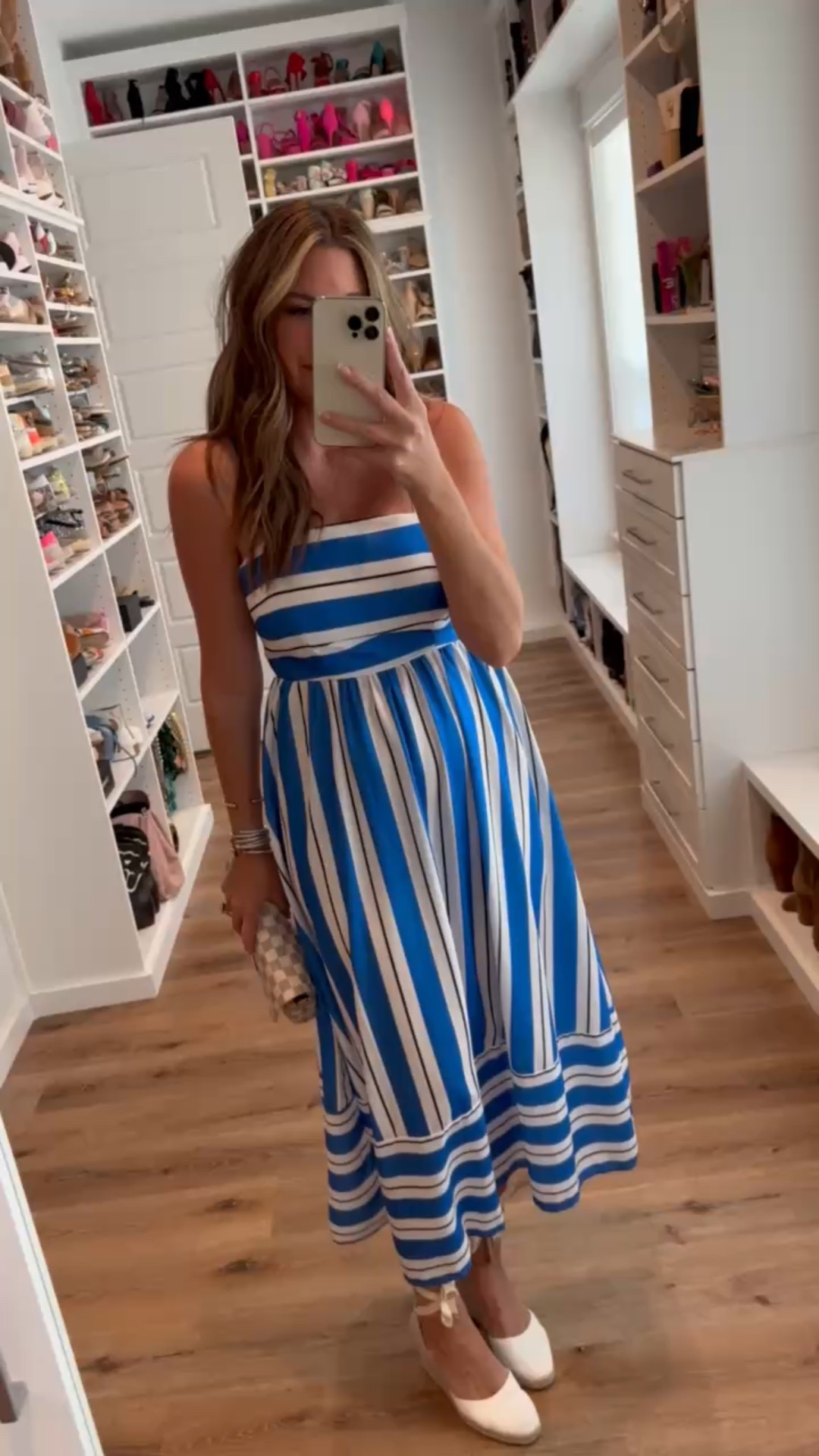 Shower season ready! Whether you’re celebrating a bride or mama-to-be, these Amazon finds are comfortable, chic, and perfect for the occasion. Easy to wear, easy to style! In a medium striped maxi, tie up espadrille wedges, bag and accessories- fits tts. Shop dandy, baby shower, bridal shower, outfit, dress, classic

#LTKSeasonal #LTKFindsUnder50 #LTKStyleTip