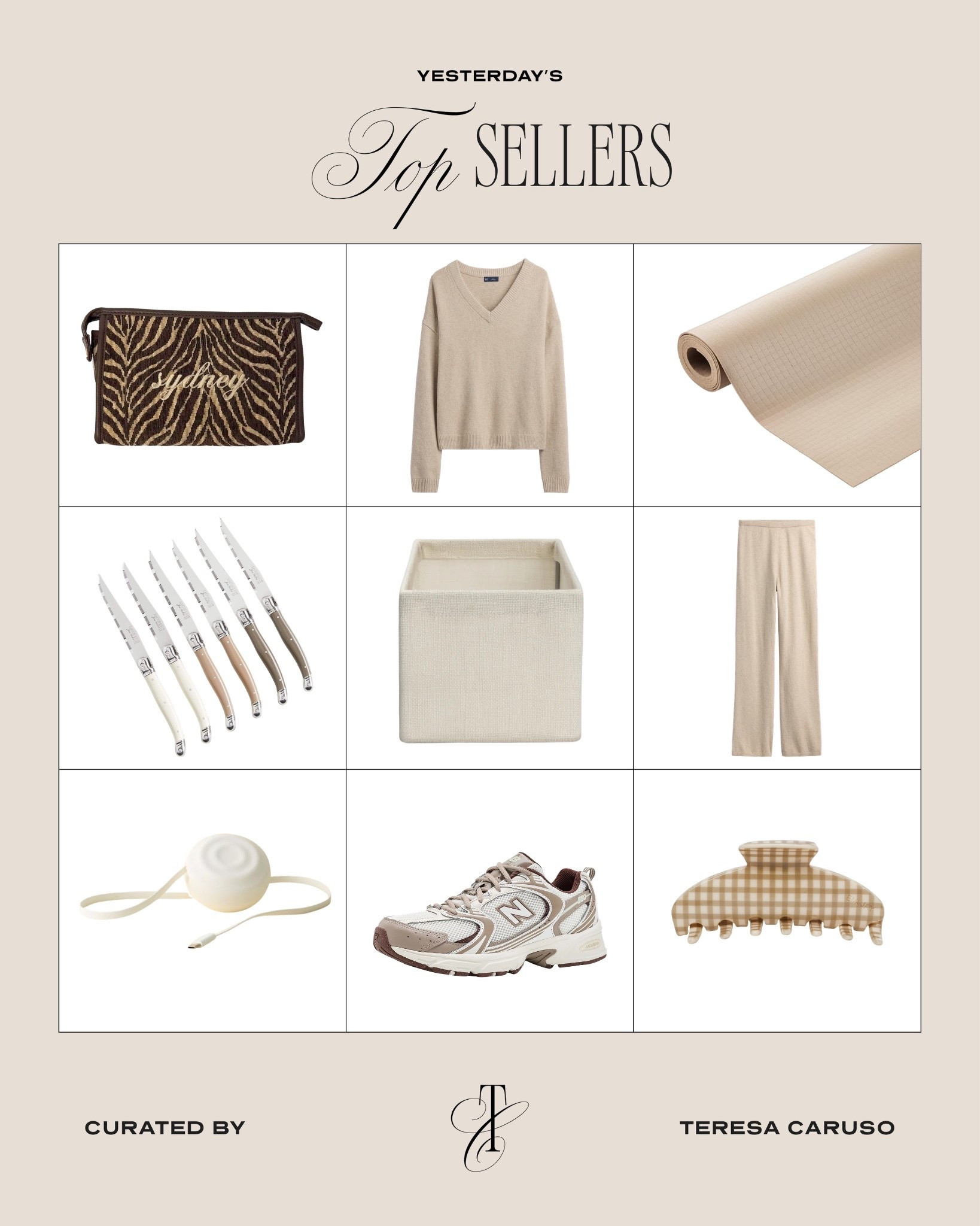 Yesterday’s top sellers