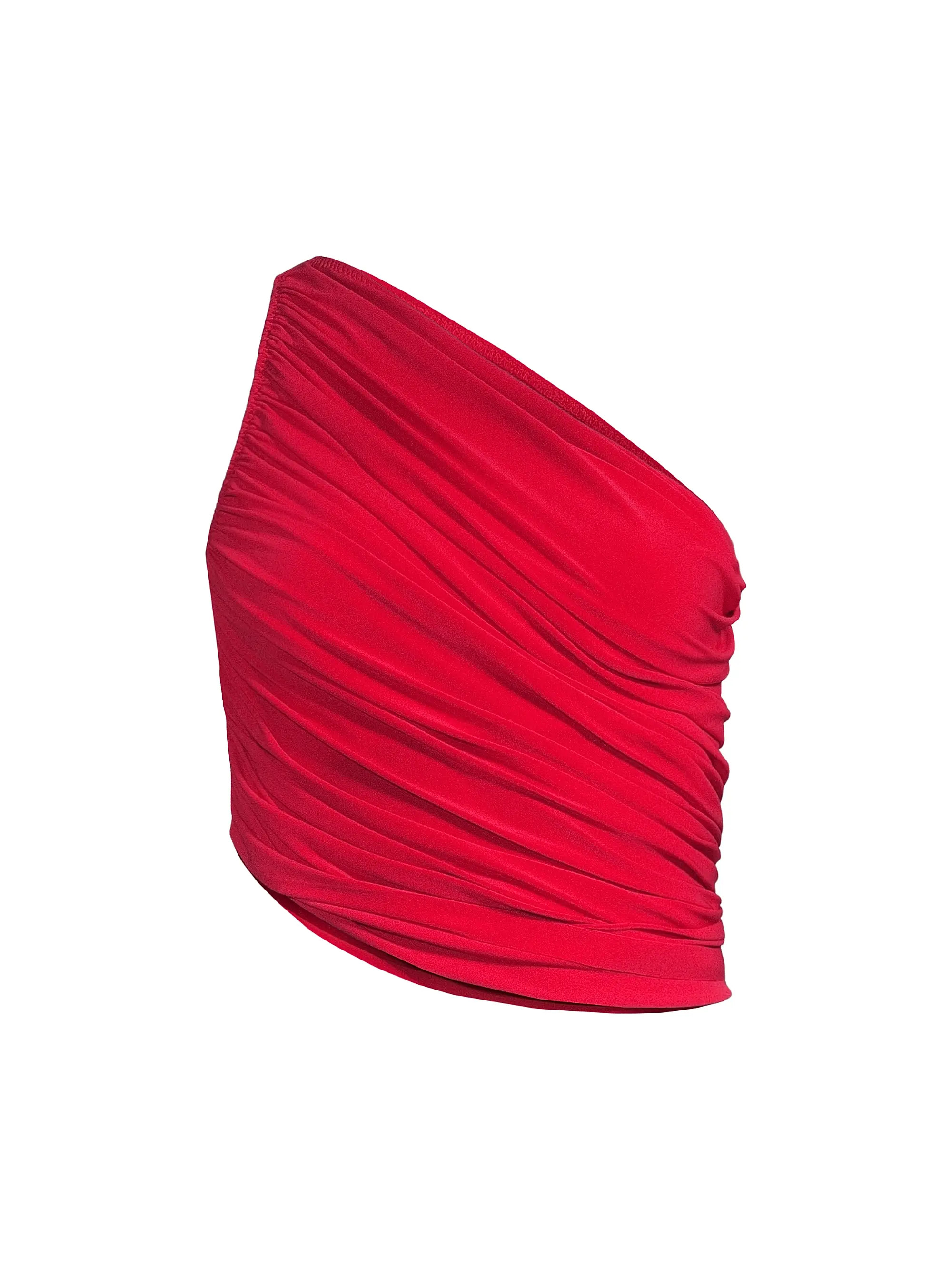 Norma Kamali Diana Ruched Bikini Top | Saks Fifth Avenue | Saks Fifth Avenue