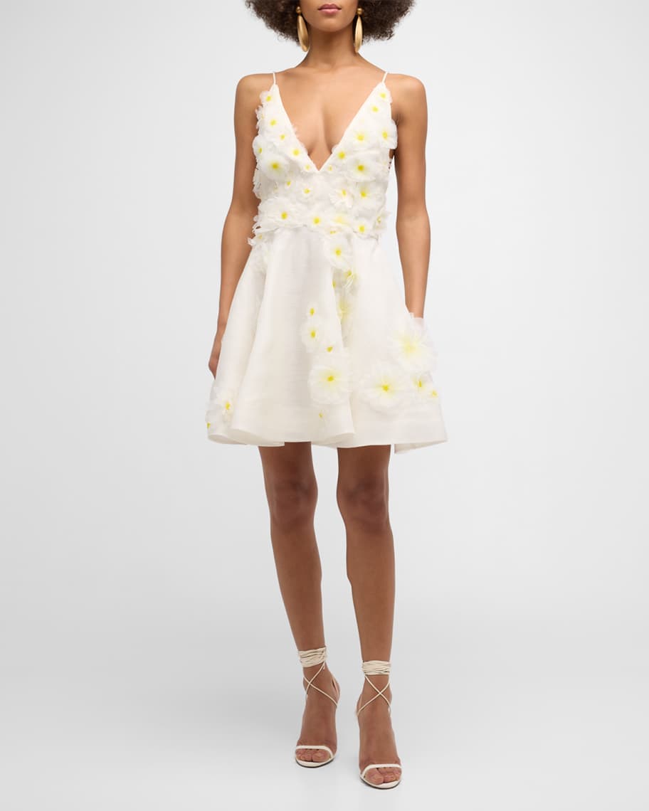 Zimmermann Matchmaker Daisy Mini Dress | Neiman Marcus