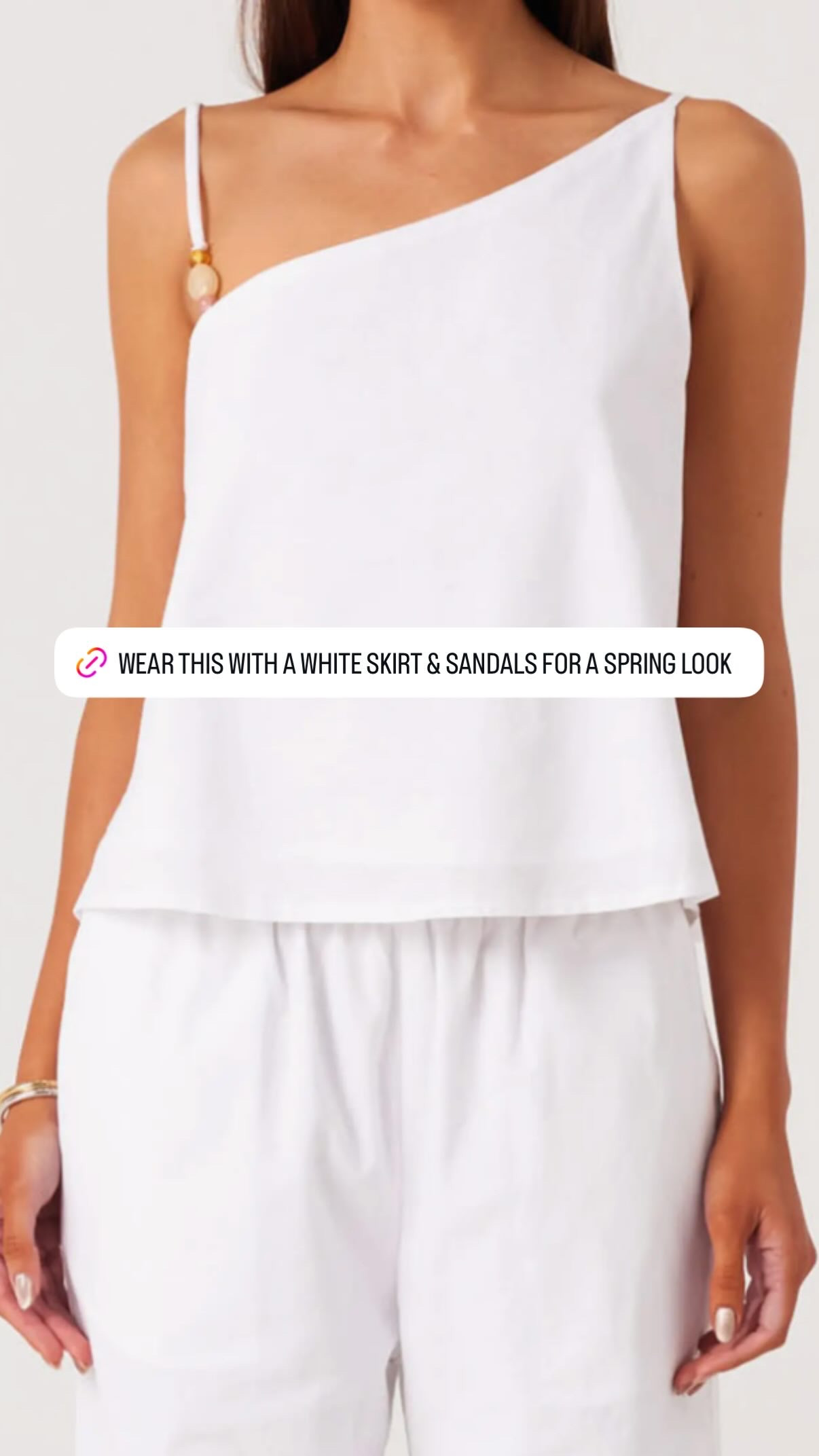 Wear this blouse with a white skirt and sandals for a chic spring look. Sharing a roundup of spring and summer finds that I'm loving under $150. From sneakers, blouses, flats, jewelry, jeans, and more.  

 #LTKgrwm #LTKootd #LTKSeasonal