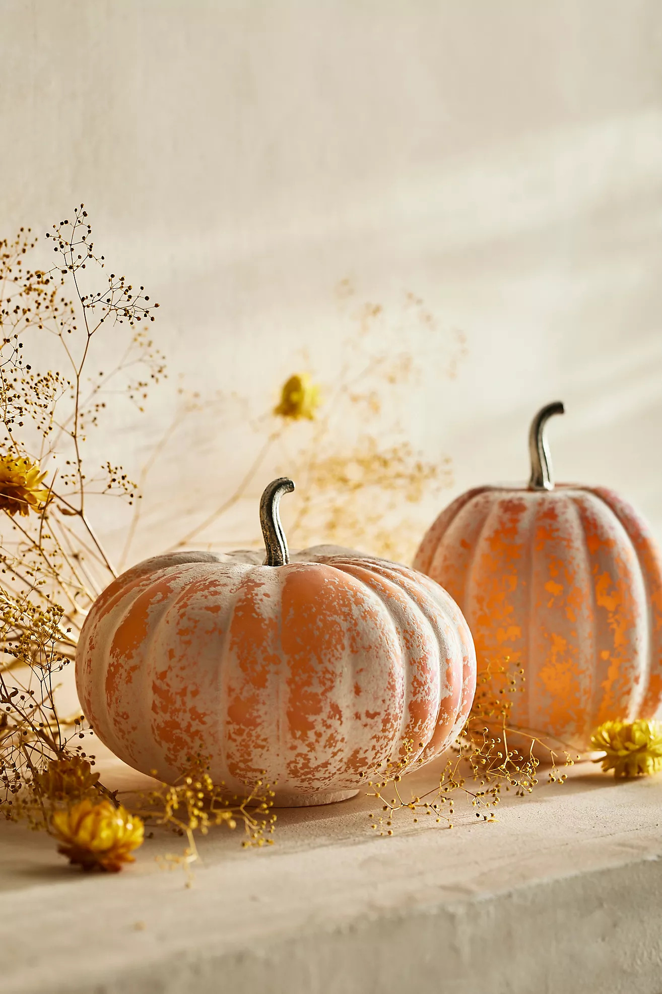 Glass Pumpkin, Frosted Orange | Anthropologie (US)