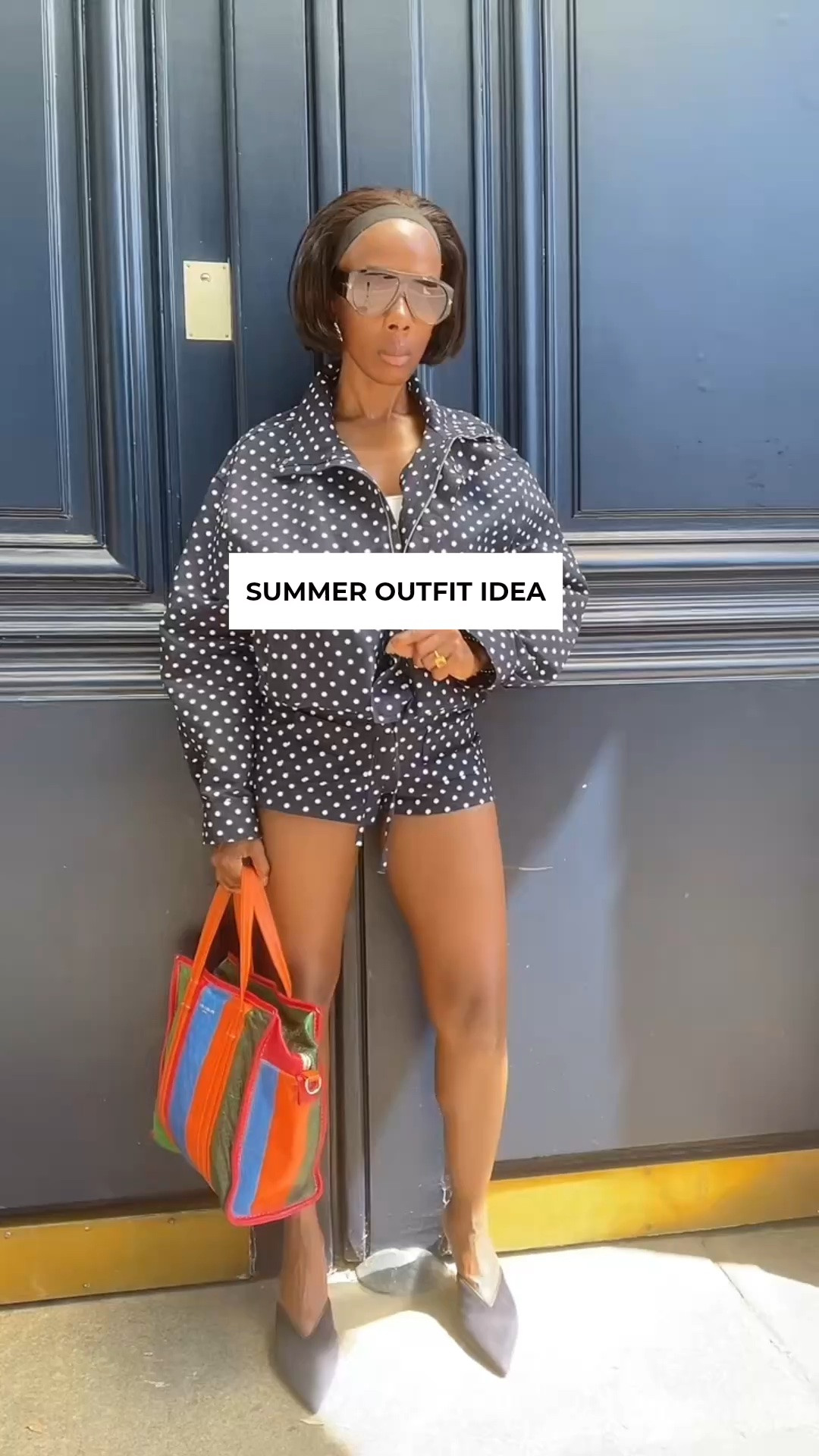 This polka dots short set might be my favorite summer outfit yet ✨  

Polka dots are trending everywhere this season, and I styled this look with Amazon Tom Ford dupes, a vintage Balenciaga bag you can still shop, and Prada blue suede mules ( from an old collection that are out of stock). 💙

Shop the full look now on LTK 🛒

#SummerOutfits #PolkaDots #ShortSet #LTKStyleTip

#LTKootd #LTKgrwm #LTKSeasonal