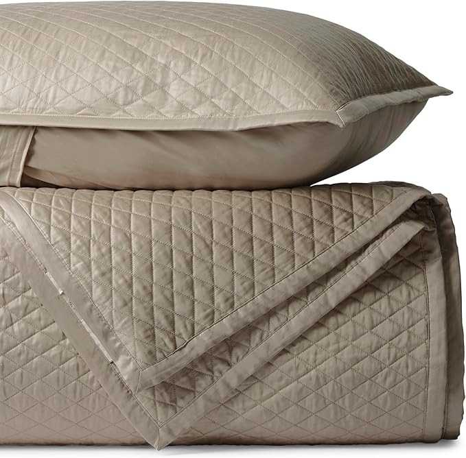 BIOWEAVES 100% Organic Cotton Quilt King Size - Diamond Stitched Quilted bedspreads - All Season ... | Amazon (US)