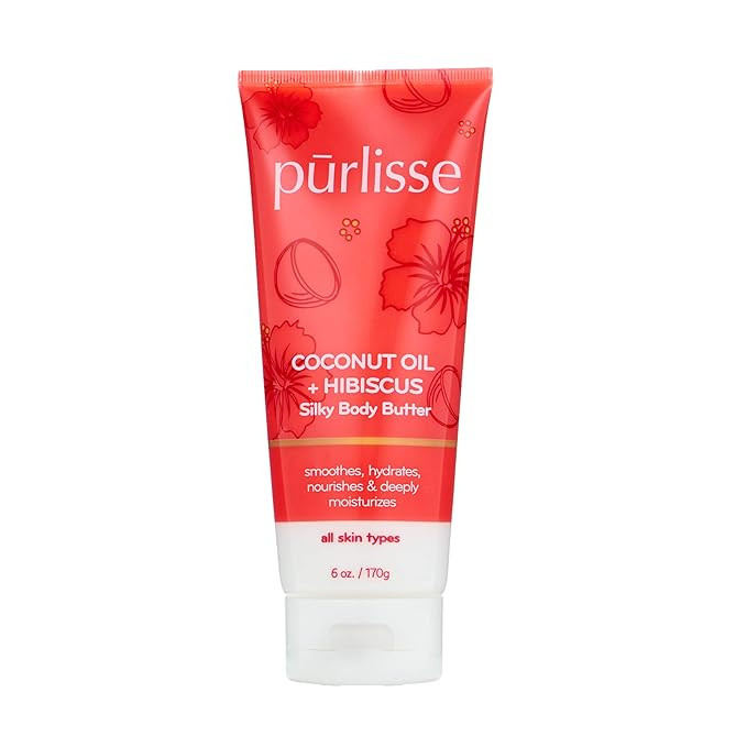 purlisse Coconut Oil Coffee + Hibiscus Body Butter: Cruelty-free & clean, Paraben & Sulfate-free,... | Amazon (US)
