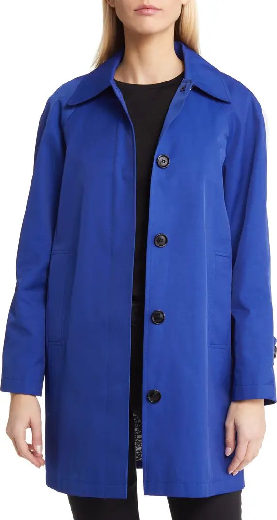 Mac Water Repellent Cotton Blend Raincoat | Nordstrom