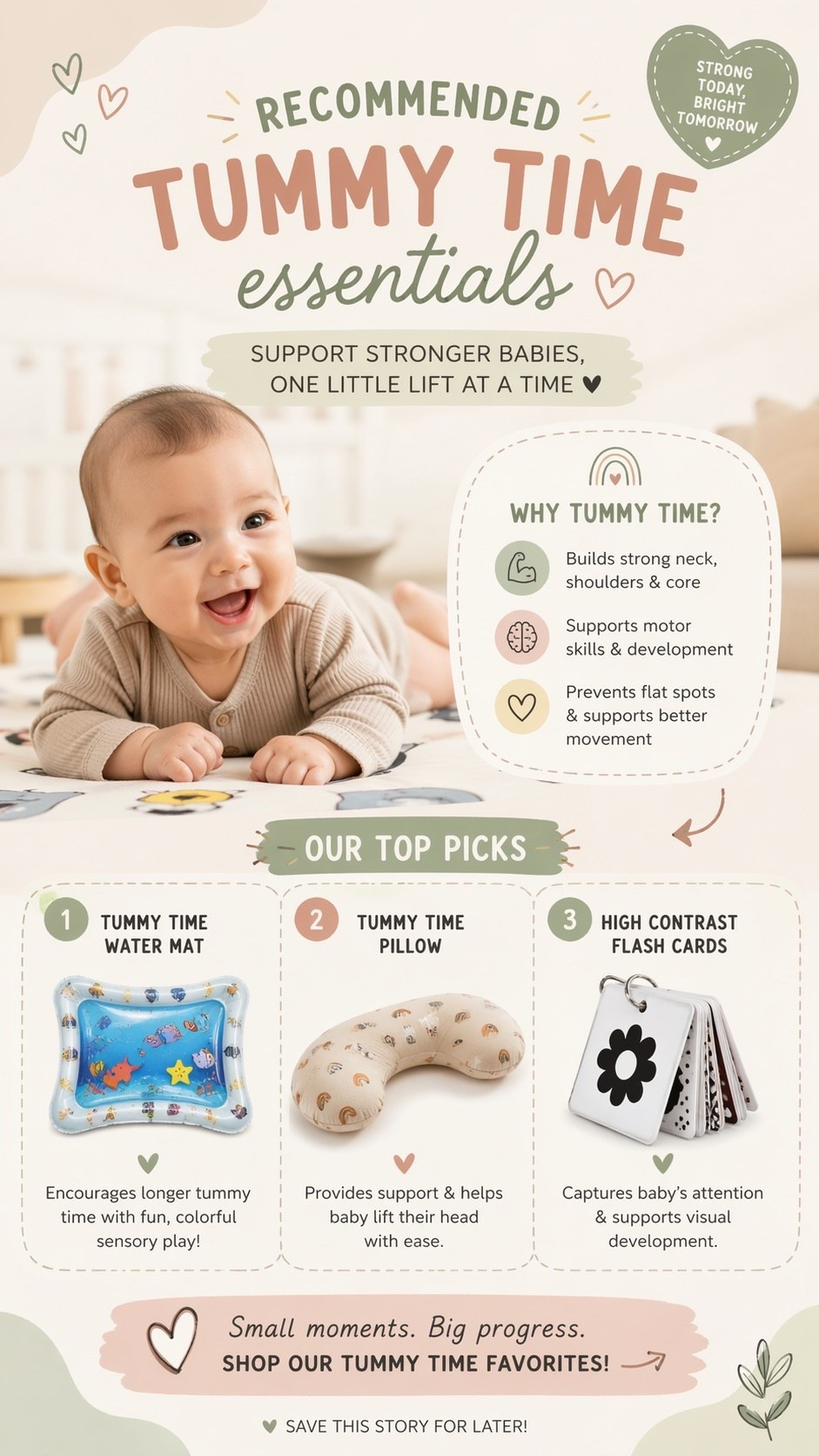 Tummy time essentials 