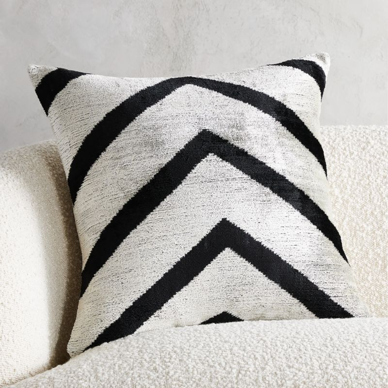 20" Balance Turkish Silk Pillow | CB2 | CB2