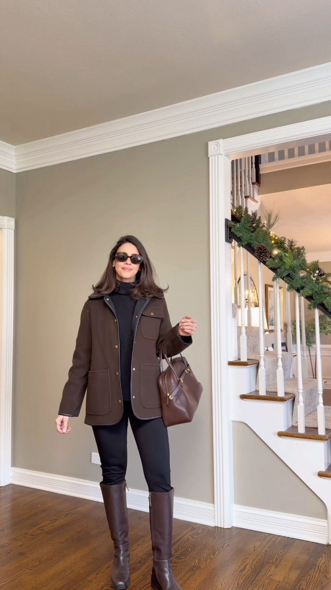 Easy winter mom outfit ❄️ Skinny jeans, cozy jacket, comfy boots, and my everyday crossbody bag — a casual Midwest winter look for busy moms.
Sizing: Jeans 4 / Jacket Medium / Cashmere sweater Small / Boots TTS.

#LTKSeasonal #LTKFindsUnder100 #LTKFindsUnder50