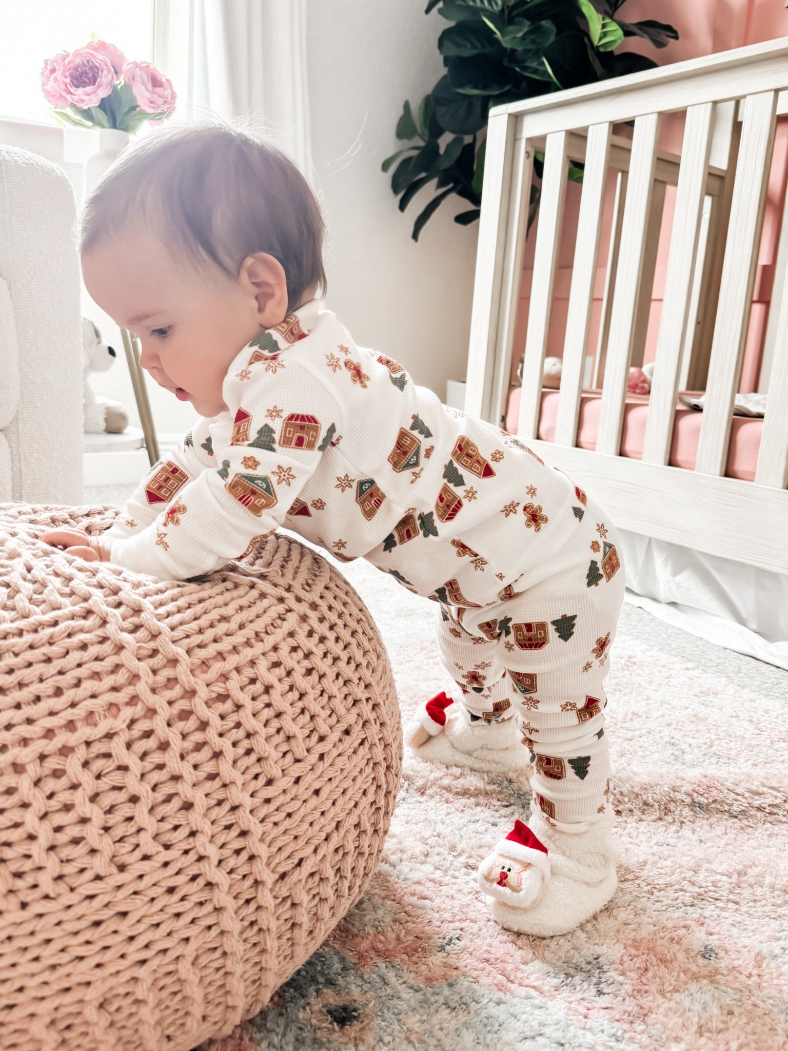 $9 Christmas pjs I got the kids to match in one baby Santa slippers! 

#LTKBaby #LTKHoliday #LTKFamily