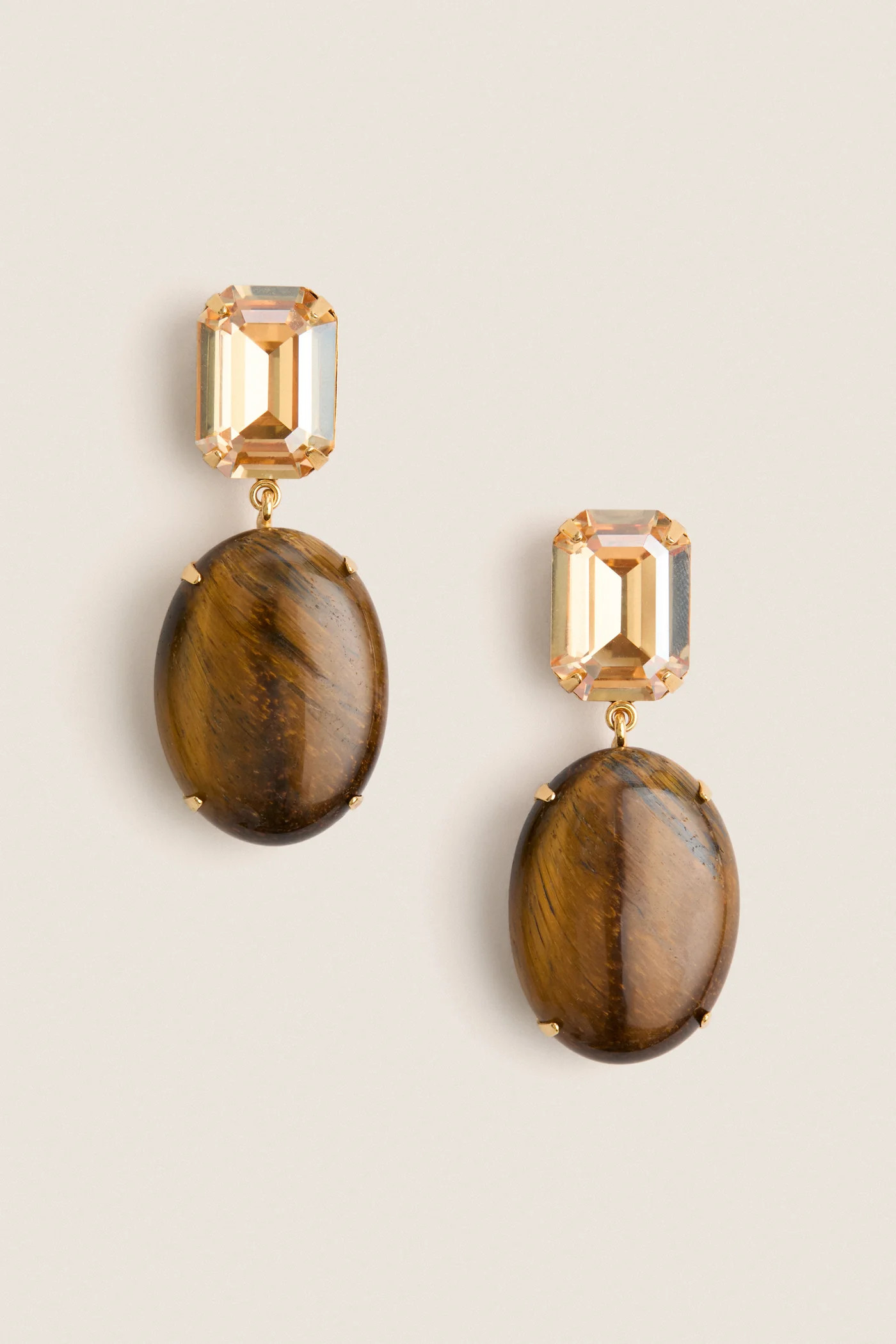 Tigers Eye Xiomara Earrings | Tuckernuck (US)