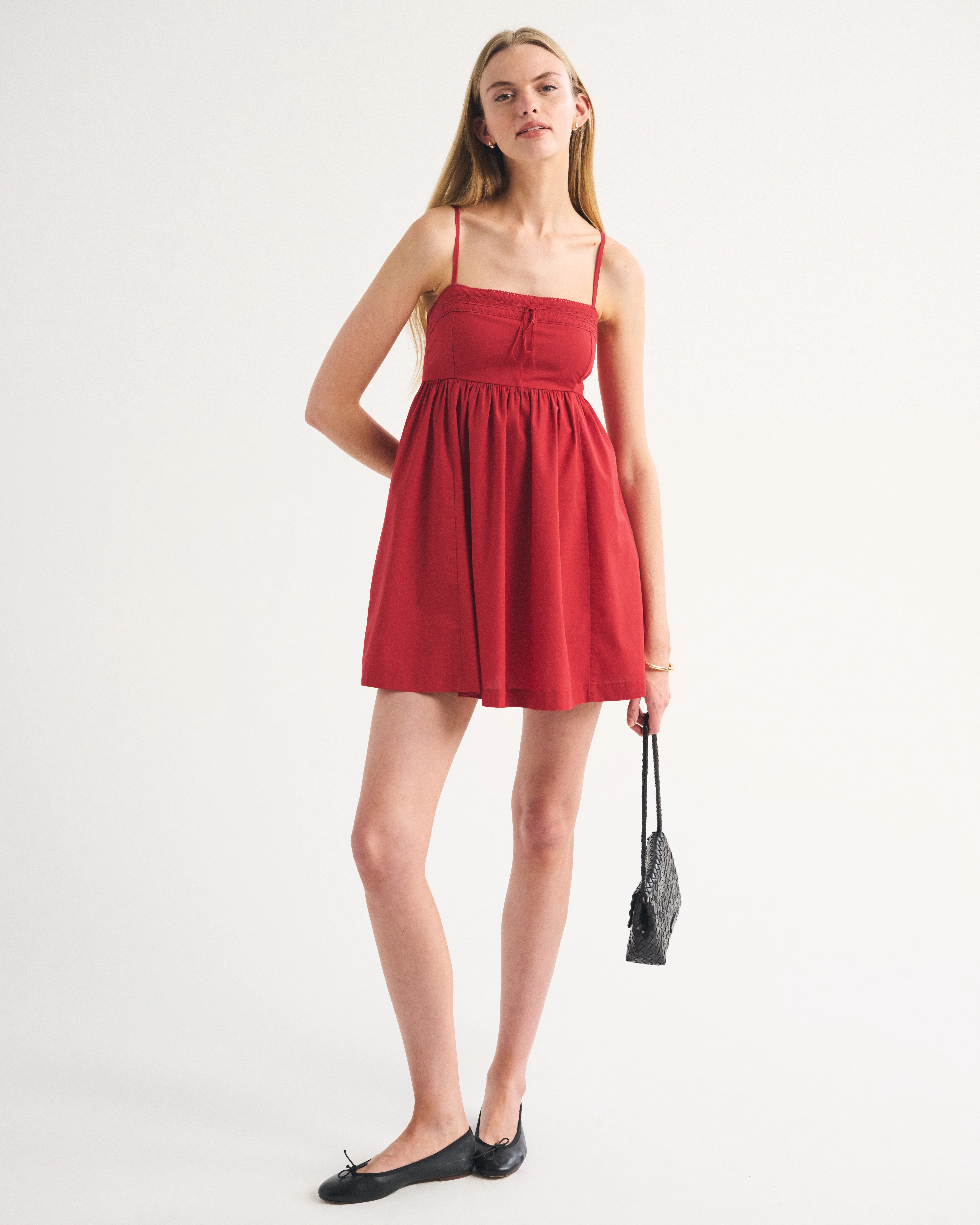 A&F Emerson Babydoll Skort | Abercrombie & Fitch (US)